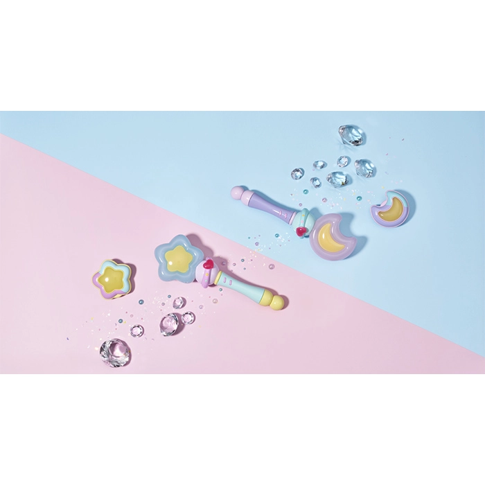 スタットネオネオン&ガラスのハートほうぷパクトセット