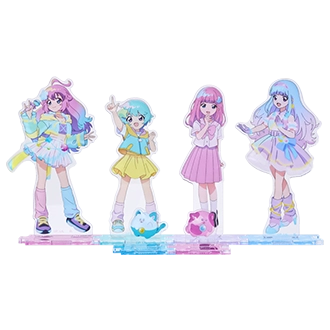 つながるアクリルスタンド