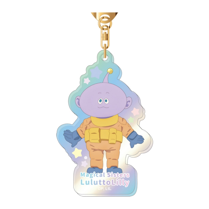 オーロラアクリルキーホルダー