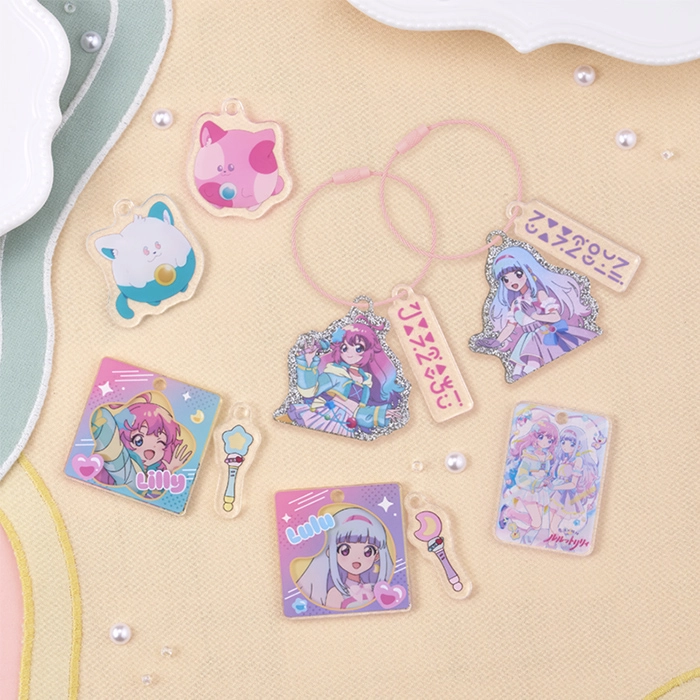 ワイヤーアクリルチャーム