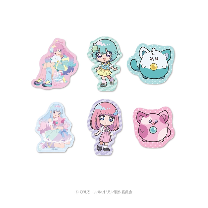 魔法の姉妹ルルットリリィ　フレークシール